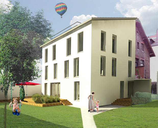 Hinterhaus in Heidelberg