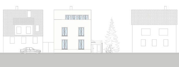 Vorderhaus in Stutensee