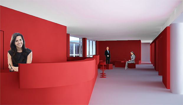 Haupteingang und Tagungszentrum